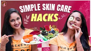 Simple Skin Care Hacks | Home Skin Care Tips | Tejaswini Gowda