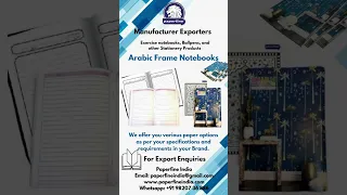 Paperfine India manufacturer Exporter of Exercise Notebooks,Pens,School,office stationery products