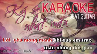 Karaoke Ký ức nhạt màu [Beat guitar Do At]