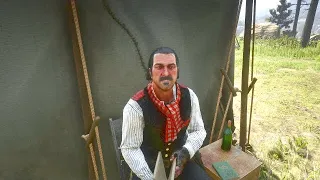 Dutch tells Arthur That He Will Betray Him (Hidden Camp Dialogue)