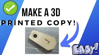 How to DUPLICATE PARTS using 3d printing | simple quick method