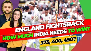 Rishabh Pant puts another 50 before England Fightsback | Lunch DAY 4 India vs England 5th Test