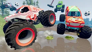 Monster Truck Mud Battle #59 | BeamNG Drive - Griff's Garage