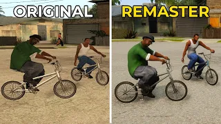 GTA SA (2004) Original vs Definitive Edition | Side by Side Comparison