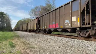 CSX E315-17 Speeds North By Buie,NC 3/18/24