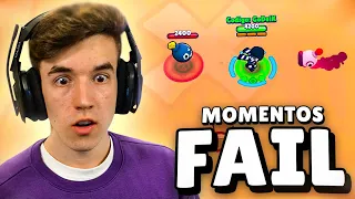 REACCIONANDO A MOMENTOS FAILS de BRAWL STARS