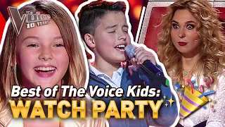MOST VIEWED Blind Audition in EVERY COUNTRY! 🤩❤️ | The Voice Kids WATCH PARTY 🎉