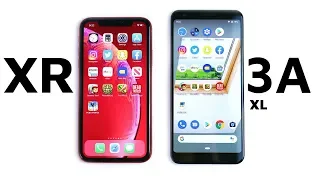 iPhone XR vs Pixel 3a XL Speed Test!