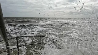 Walton Walk - 2024-03-25 - High-tide Wave Chaos!! [4K]