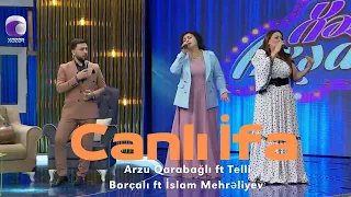 Arzu Qarabağlı ft Telli Borçalı ft İslam Mehrəliyev - Canlı ifa /Xəzər Axşamı