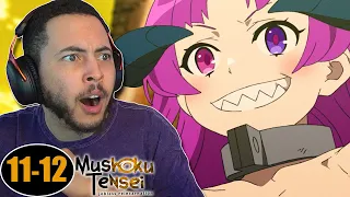 DEMON EYES?! Mushoku Tensei Episodes 11-12 Reaction!