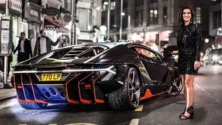 $3 MILLION Lamborghini Centenario causes CHAOS at Christmas in London!!