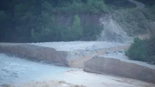 Illgraben 08.08.2018 - Lave torrentielle - Murgang - Debris flow