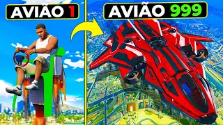 EVOLUINDO AVIÕES NO GTA 5!!