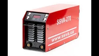 Сварочный инвертор SSVA 270.Тестирование токовыми клещами.