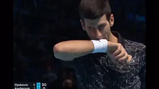 NOVAK DJOKOVIC VS KEVIN ANDERSON - Highlights