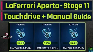 Asphalt 9 | LaFerrari Aperta Special Event | Stage 11 - Touchdrive + Manual Guide