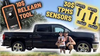 DIY How To Install TPMS Sensors On Chevy Silverado At Home