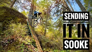 Sending It In Sooke: Trails and cliff jumps with Misha Linehan