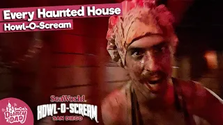 Howl-O-Scream SeaWorld San Diego 2021 | ALL Houses & Scare Zones | Opening Night Vlog