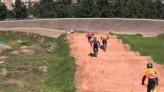 BMX 1-st round cup of Moscow - 1 semi 15-16 boys