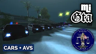 [GTA:SA] Vehículos LSPD y Unmarked pack + AVS Build 4