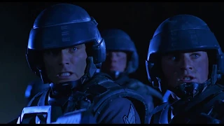 First Battle Scene | Starship Troopers (1997)