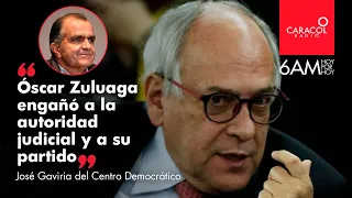 ¿Qué opina el Centro Democrático del engaño de Óscar Iván Zuluaga? | Caracol Radio