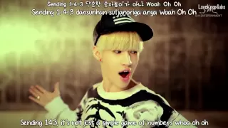 Henry ft. Amber - 1-4-3 (I love you) MV [English subs + Romanization + Hangul] HD