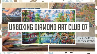 Unboxing Diamond Art Club 07 - Amsterdam Canal