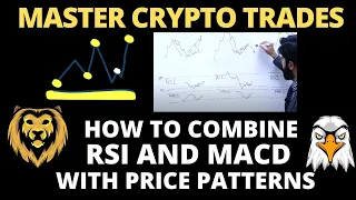 CRYPTO TRADES = HOW TO USE RSI AND MACD TO FIND BETTER TRADES; CRYPTO TECHNICAL ANALYSIS, PATTERNS