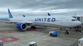 San Francisco (SFO) - Washington DC (IAD) - United Airlines - Boeing 777-300ER - Full Flight