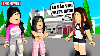 A EMPREGADA FOLGADA APRENDEU A LIÇÃO | Historinhas Brookhaven RP🏡 | Roblox