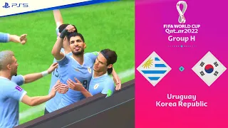 FIFA 23 - Uruguay vs. South korea - FIFA World Cup 2022 Group Stage Match | 4K