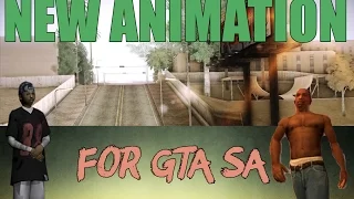 GTA SA | Новые анимации | Моды №2