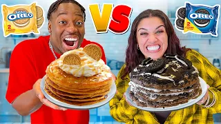 HOW TO MAKE OREO PANCAKES | COOKING WITH THE PRINCE FAMILY!!