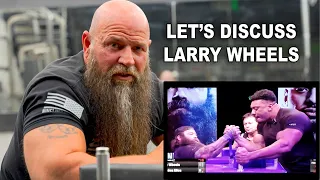 LARRY WHEELS: ARMWRESTLING CHAMPION IN HIS FUTURE?