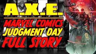 A.X.E.: JUDGMENT DAY || The Judgment of MARVEL! || (FULL STORY, 2022)