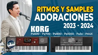 RITMOS Y SAMPLES ACTUALIZADO - ADORACION 2024- PARA KORG PA600 PA700 PA900 PA1000 PA4X