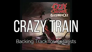 Ozzy Osbourne - Crazy Train (Backing Track for Guitarists, Randy Rhoads)