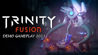 Trinity Fusion - Demo Gameplay Video 2023 (PC) - Roguelike/Platformer/Indie - First 18 Minutes