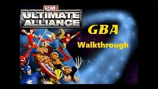 Marvel: Ultimate Alliance (GBA) Walkthrough (rus)