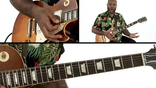 Kirk Fletcher Guitar Lesson - Shoe On The Other Foot Groove C: Breakdown - TrueHeart Blues: Rhythm