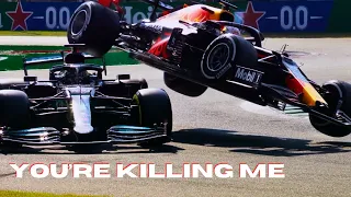 You're Killing Me : Lewis Hamilton and Max Verstappen