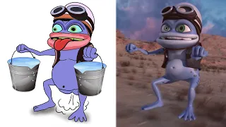 Crazy Frog -Tricky 4 Funny Drawing meme