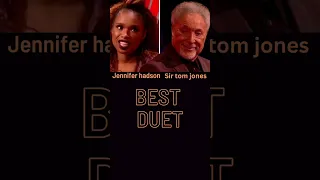 Sir Tom Jones & Jennifer Hudson's 'It's A Man's world The Battel #voice#music #shorts #battles