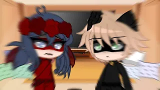 ladybug & chat noir react to chat blanc | small reaction skit