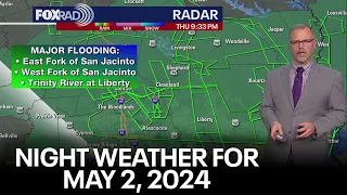 Houston weather: Major flooding in nearby counties Thursday night