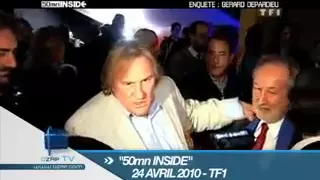 Depardieu traite une journaliste de salope