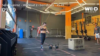 Workout 2 - Semifinals - Age Group - 45-49 - Crossfit Games 2022